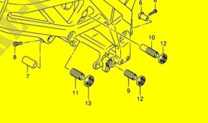 Écrous autobloquants 12 et 13